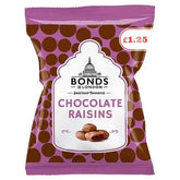 Bonds of London Chocolate Raisins 75g (Case of 12)  Adomoo